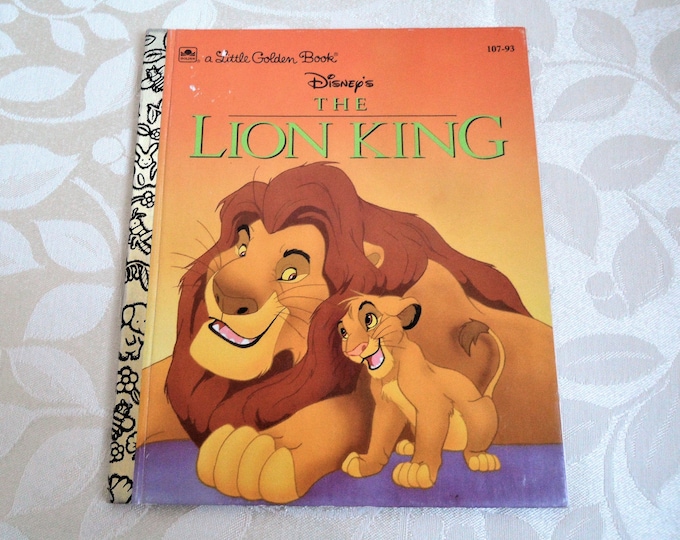 A Little Golden Book Disney's The Lion King