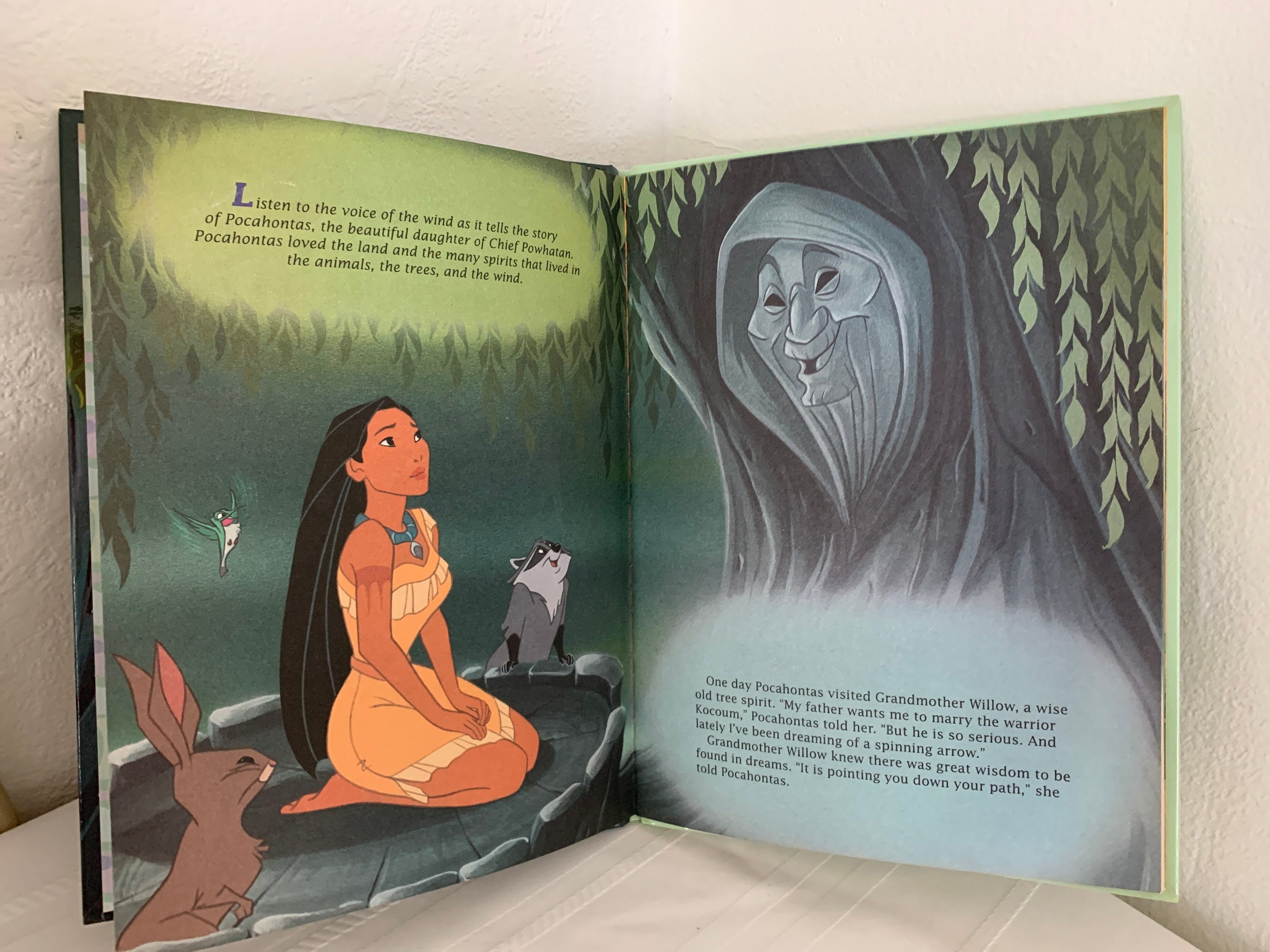 Pocahontas spinning arrow