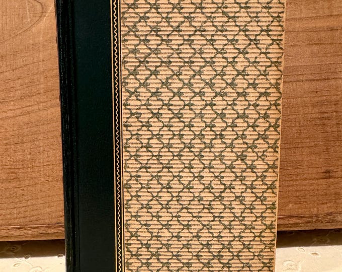 Daniel Defoe Moll Flanders, Vintage Collector's Edition, 1951 Pocket Book, Beautiful Green Binding, Robinson Crusoe Writer