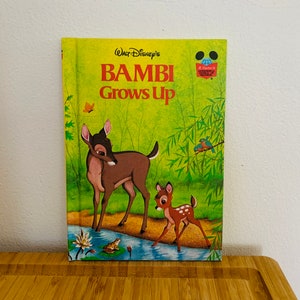 Walt Disney’s Bambi Grows Up Hardcover 1979