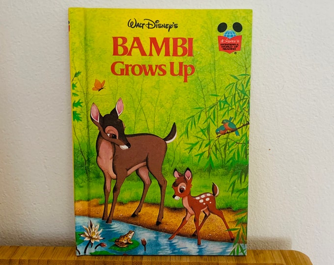 Walt Disney’s Bambi Grows Up Hardcover 1979
