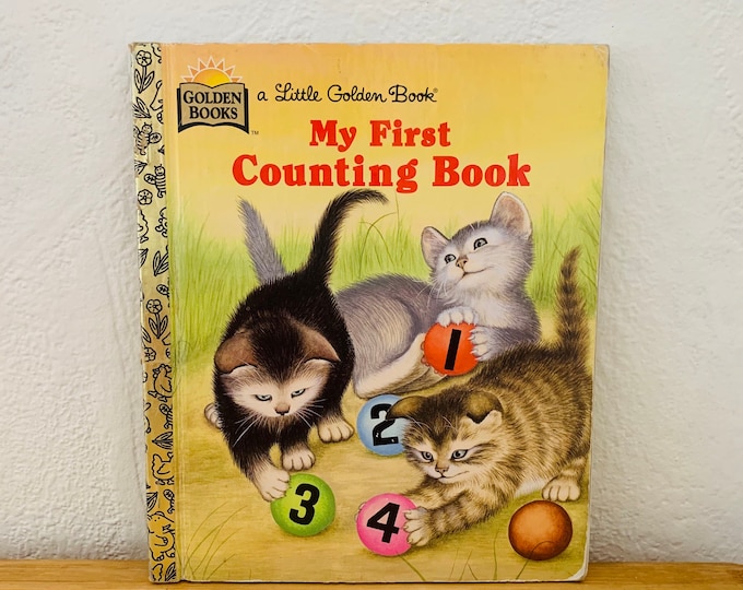 A little Golden Book My First Counting Book 1984