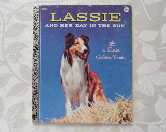 Lassie And Her Day In The Sun A little Golden Book 1981