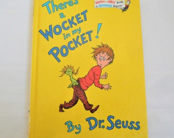 1974 Dr. Seuss There's a Wocket in My Pocket Hardcover
