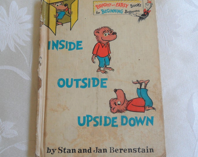 Inside Outside Upside Down  By Stan And Jan Berenstain Hardcover 1968