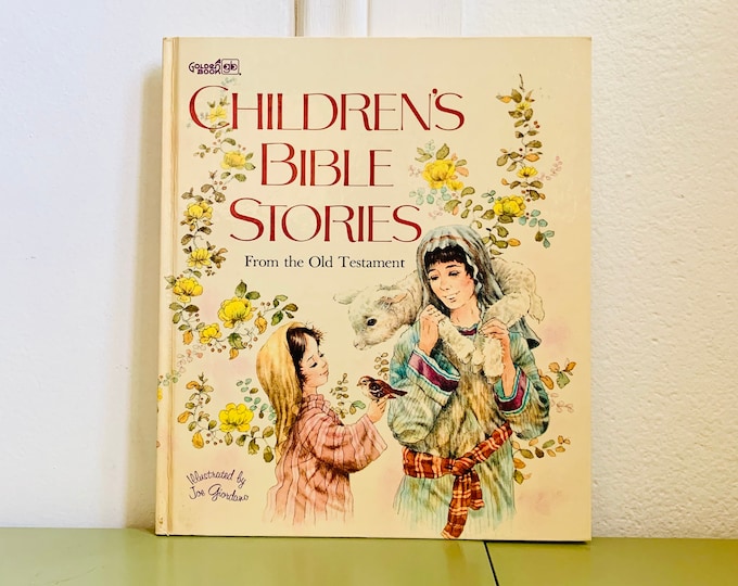 Children’s Bible Stories From the Old Testament Golden Book 1970s