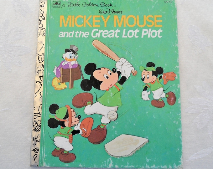 Walt Disney's Mickey Mouse And The Great Lot Plot 1974