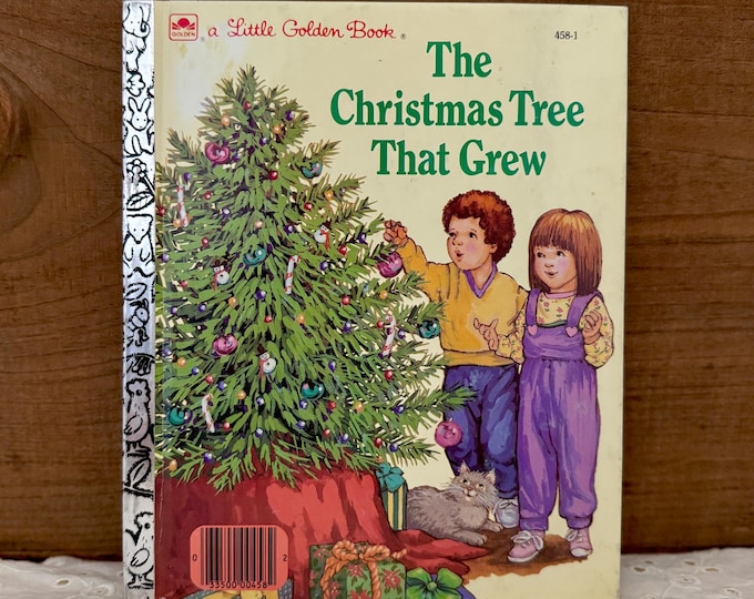 The Christmas Tree That Grew A Little Golden Book HC 1987