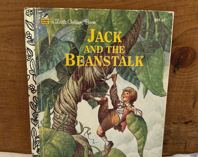 A Little Golden Book Jack And The Beanstalk HC