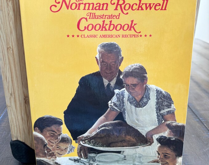 The Norman Rockwell Illustrated Cookbook Classic American Recipes 1987 Softcover
