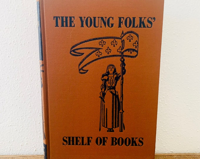Stories From History - The Junior Classics Volume 8 from The Young Folks' Shelf of Books Hardcover 1950s Vintage Book