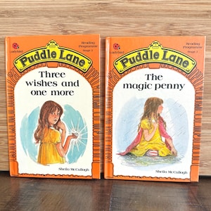 Three Wishes and One More/ The Magic PennyPuddle Lane 1980s Hardcover