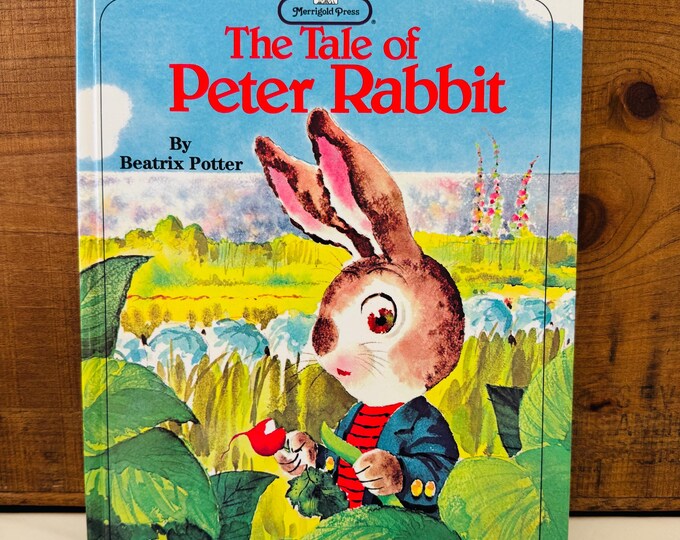 The Tale of Peter Rabbit Beatrix Potter Merrigold Press 1963 Hardcover Book