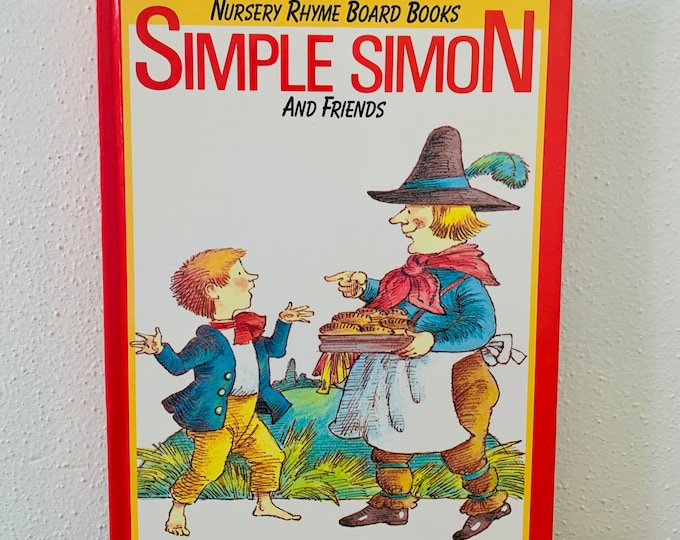 Simple Simon and Friends Nursery Rhyme Board Books illustrated by Hilda Offen 1989