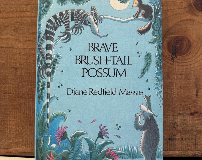 Weekly Reader Book Brave Brush-Tail Possum by Diane Redfield Massie 1979