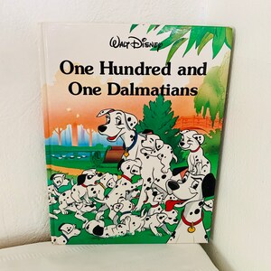 Walt Disney One Hundred and One Dalmatians Hardcover Vintage Children’s Book 1980s
