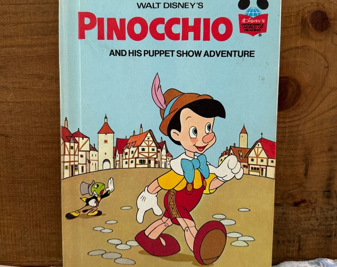 Walt Disney Pinocchio And His Puppet Show Adventure 1973