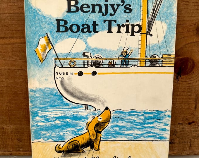 1977 First Edition, Benjy's Boat Trip by Margaret Bloy Graham Hardcover