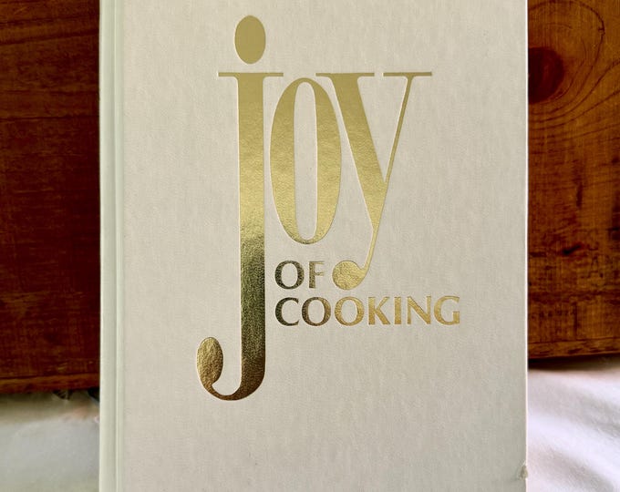 Vintage Joy of Cooking Cookbook Irma Rombauer and Becker 1975