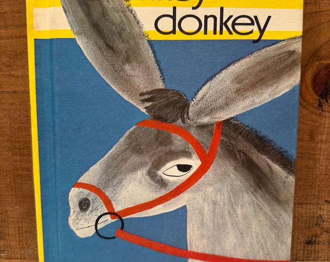 Donkey Donkey By Roger Duvoisin Hardcover 1968 Vintage Children’s Book