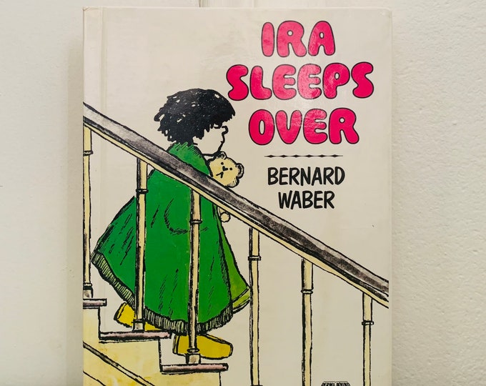 Ira Sleeps Over by Bernard Waber Hardcover Vintage Children’s Book 1972
