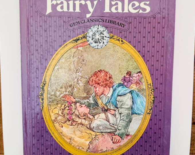 1983 Diamond Fairy Tales Jane Carruth Vintage Children's Book Hardcover Illustrated Classic Literature