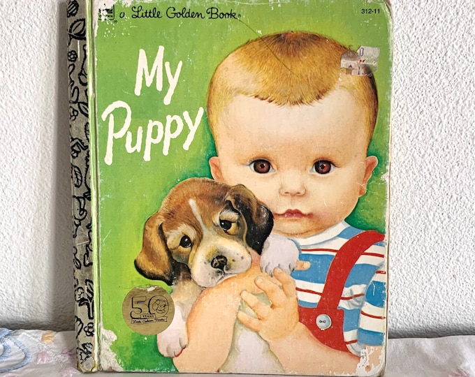 My Puppy A Little Golden Book 1955