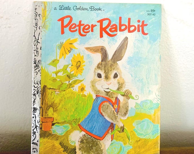 Little Golden Book Peter Rabbit 1970 Vintage Children’s Books