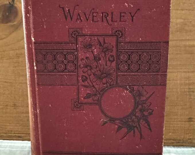 Household Edition Waverley FairMaid Of Perth And Antiquary Hardcover 1886