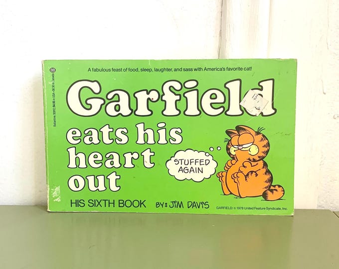 Garfield Eats His Heart Out His Sixth Book By Jim Davis Paperback