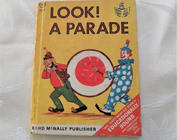 Look A Parade! Start Right Elf Book Rand Mcnally Publisher 1966