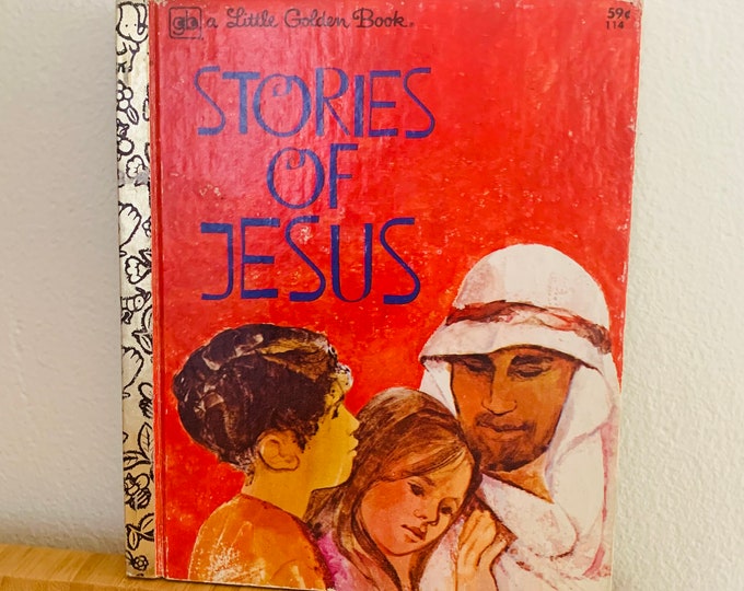 Stories Of Jesus A Little Golden Book 1970s