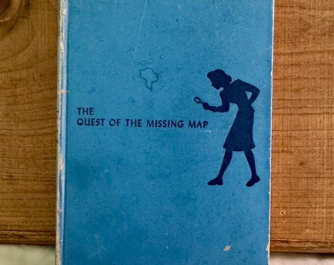 The Quest of the Missing Map Nancy Drew Mystery Stories by Carolyn Keene, 1st Edition 1942   Grosset & Dunlap Hardcover