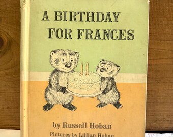 Best Friends for Frances, 1968 Vintage Hardcover Children's Book