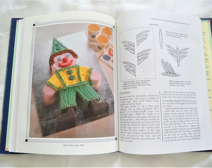 Mrs. Beeton's Traditional Cake Decorating by Bridget Jones Hardcover Dust Jacket 1991
