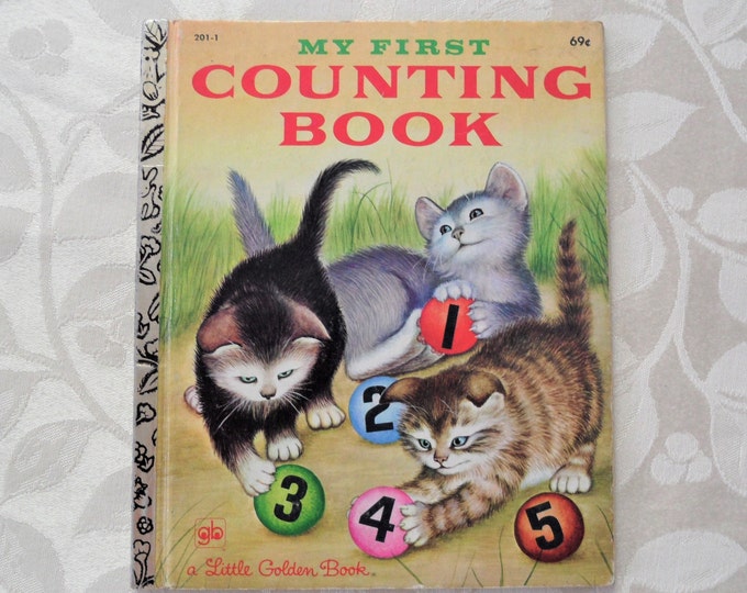 My First Counting Book A Little Golden Book 1979