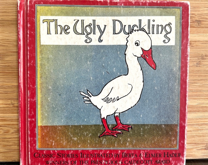 The Ugly Duckling Classic Stories Berta Elmer Hader '92 Caldecott Hardcover Book
