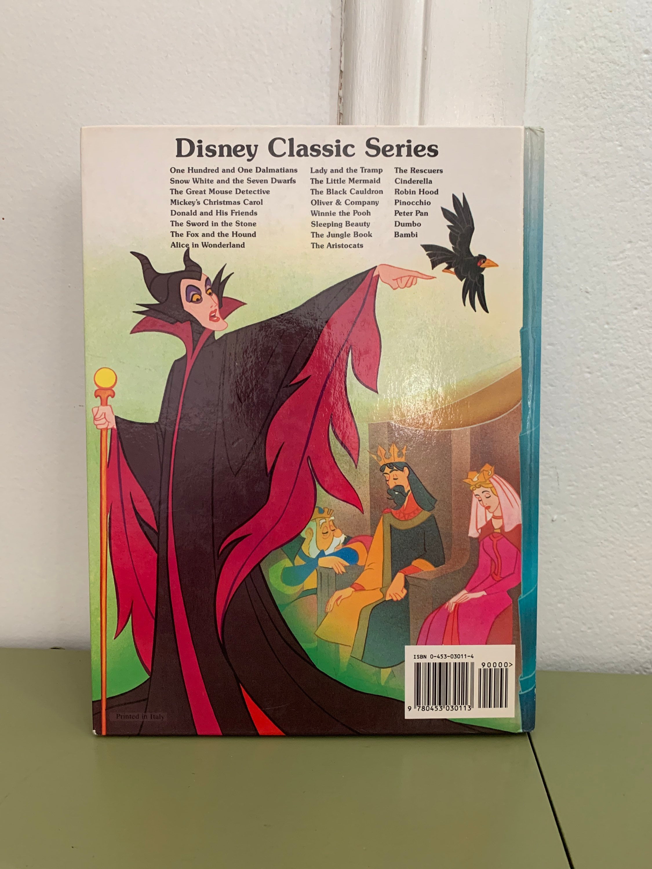 Walt Disney Sleeping Beauty Hardcover Vintage Children's