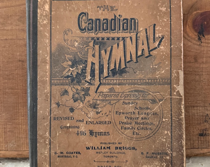The Canadian Hymnal Antique Book