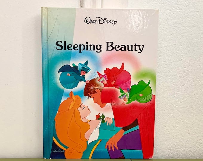 Walt Disney Sleeping Beauty Hardcover Vintage Children’s Book