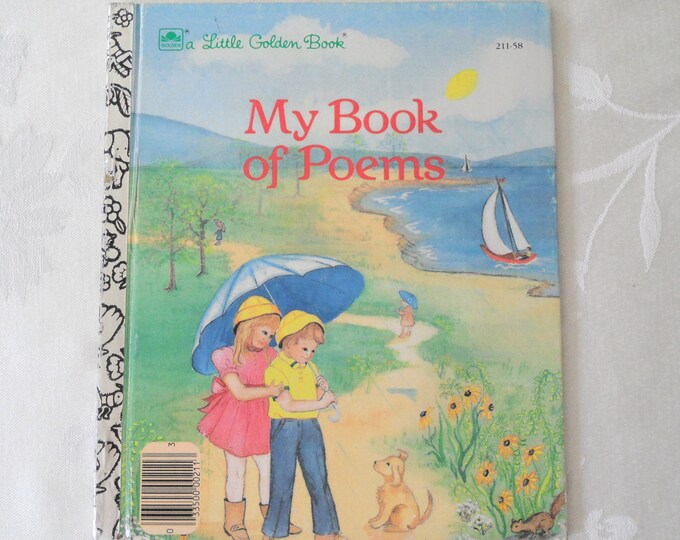 A Little Golden Book My Book Of Poems 1985