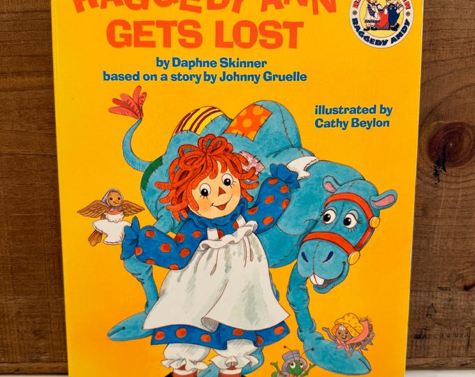Raggedy Ann Get Lost Board Book 1987