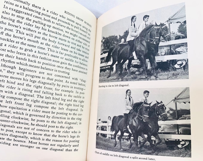 Riding Show Horses by Marilyn Carlson Childs/Hardcover 1963