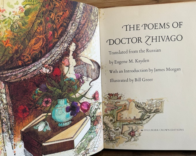 The Poems Of Doctor Zhivago by Eugene M. Kayden 1971