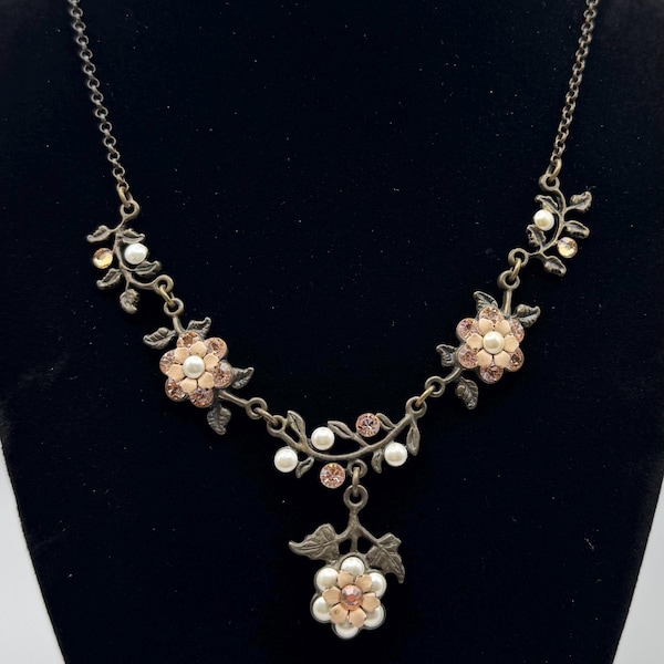 Michal Negrin Floral Choker Necklace