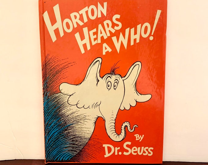 Horton Heard A Who! By Dr. Seuss Hardcover 1954