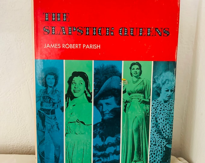 The Slapstick Queens by James Robert Parish(Hardcover DJ 1973)