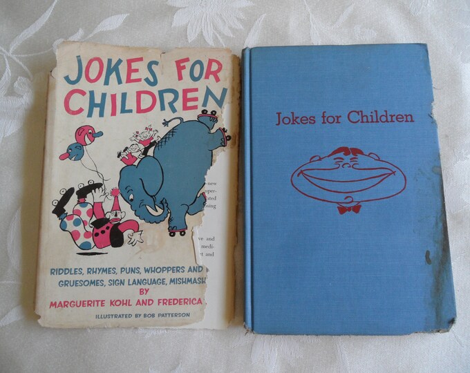 Jokes For Children Riddle,Rhymes,Puns,Whoppers,Sign Language By Marguerite Kohl 1964