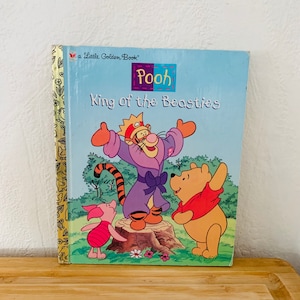 Pooh King Of The Beasties A Little Golden Book