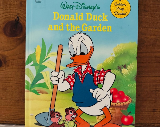 Walt Disney's Donald Duck and the Garden (Disney Easy Reader) 1988 Hardcover